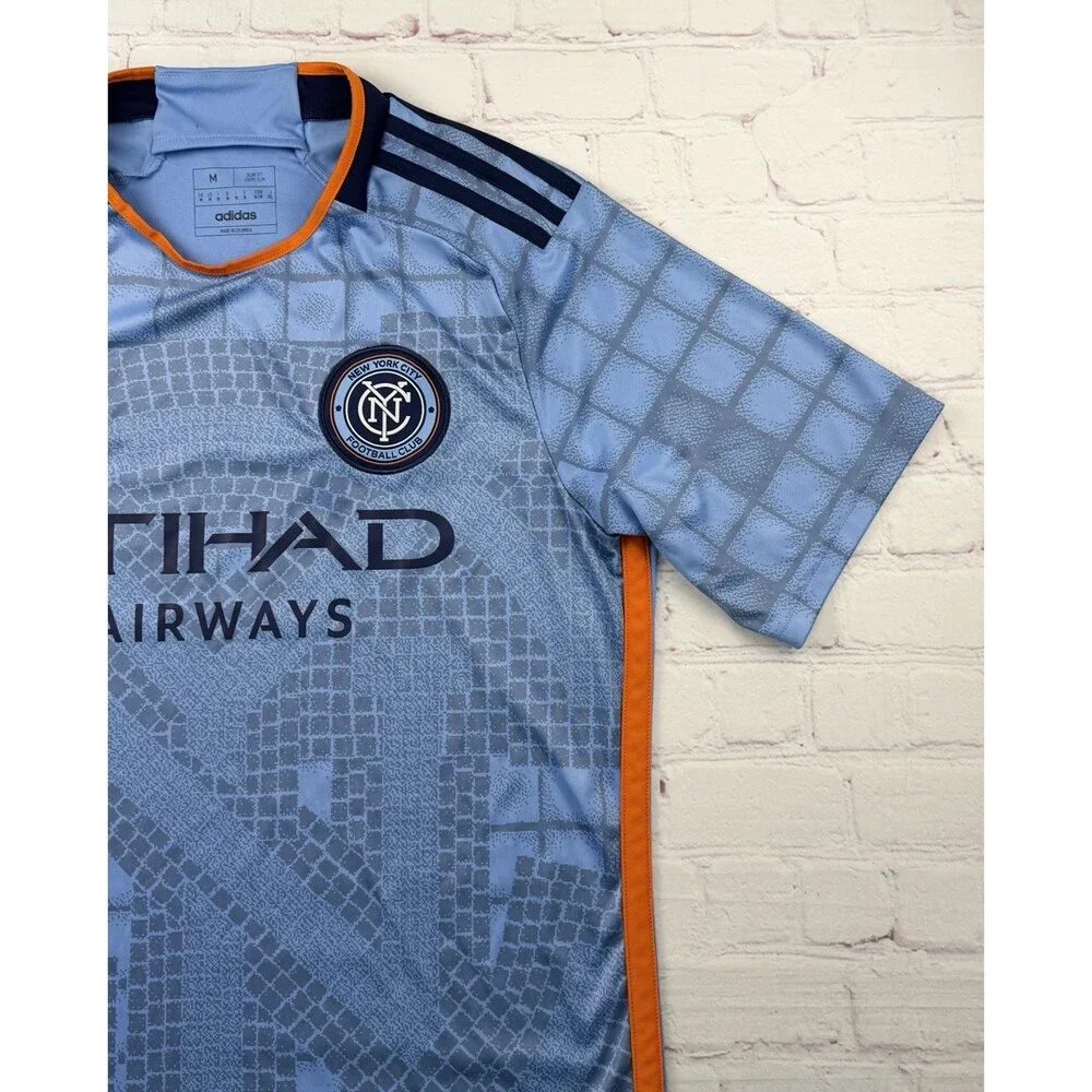 $150 adidas New York City Football Club Authentic Soccer Jersey - Men’s Medium